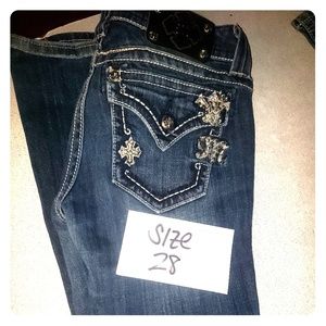 Size 28 miss me jeans
